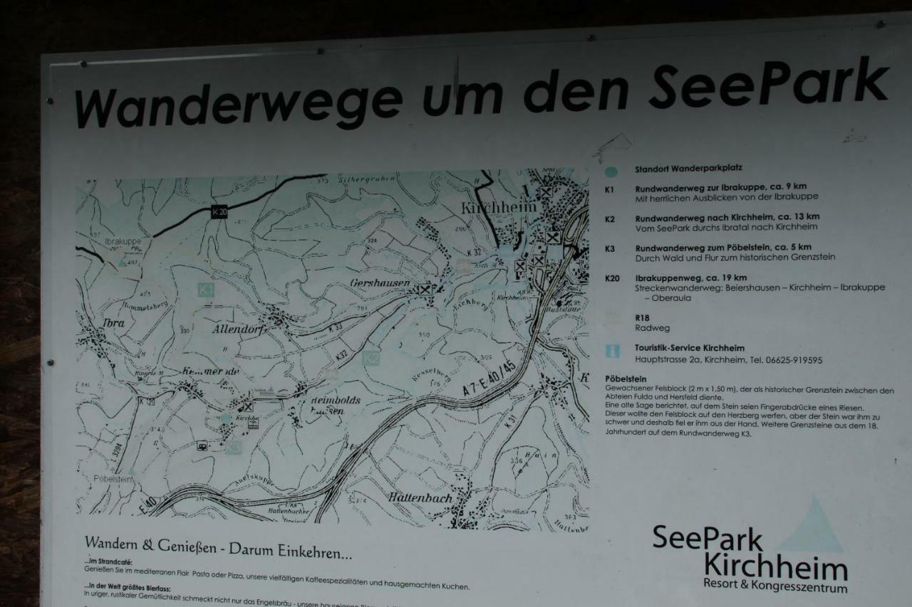Ferienhaus "Gestiefelter Kater" Am See Im Bergland Kirchheim  Exterior foto